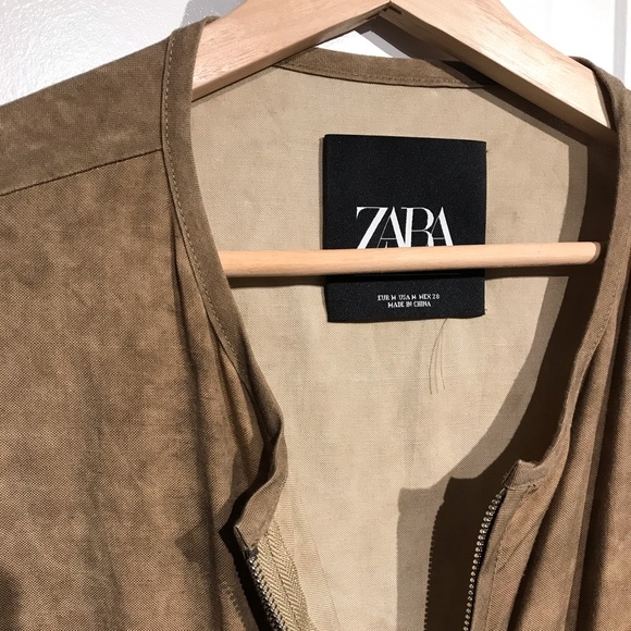 Zara awesome long light linen jacket - Picture 4 of 5